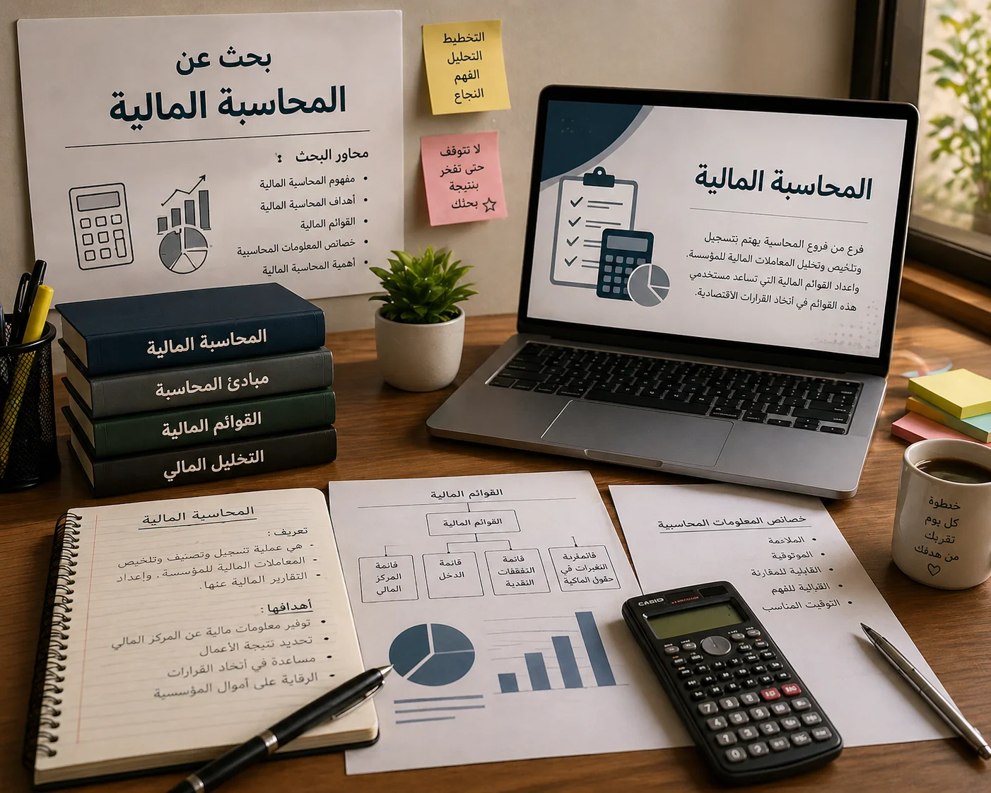 بحث عن المحاسبة المالية بحث عن المحاسبة المالية