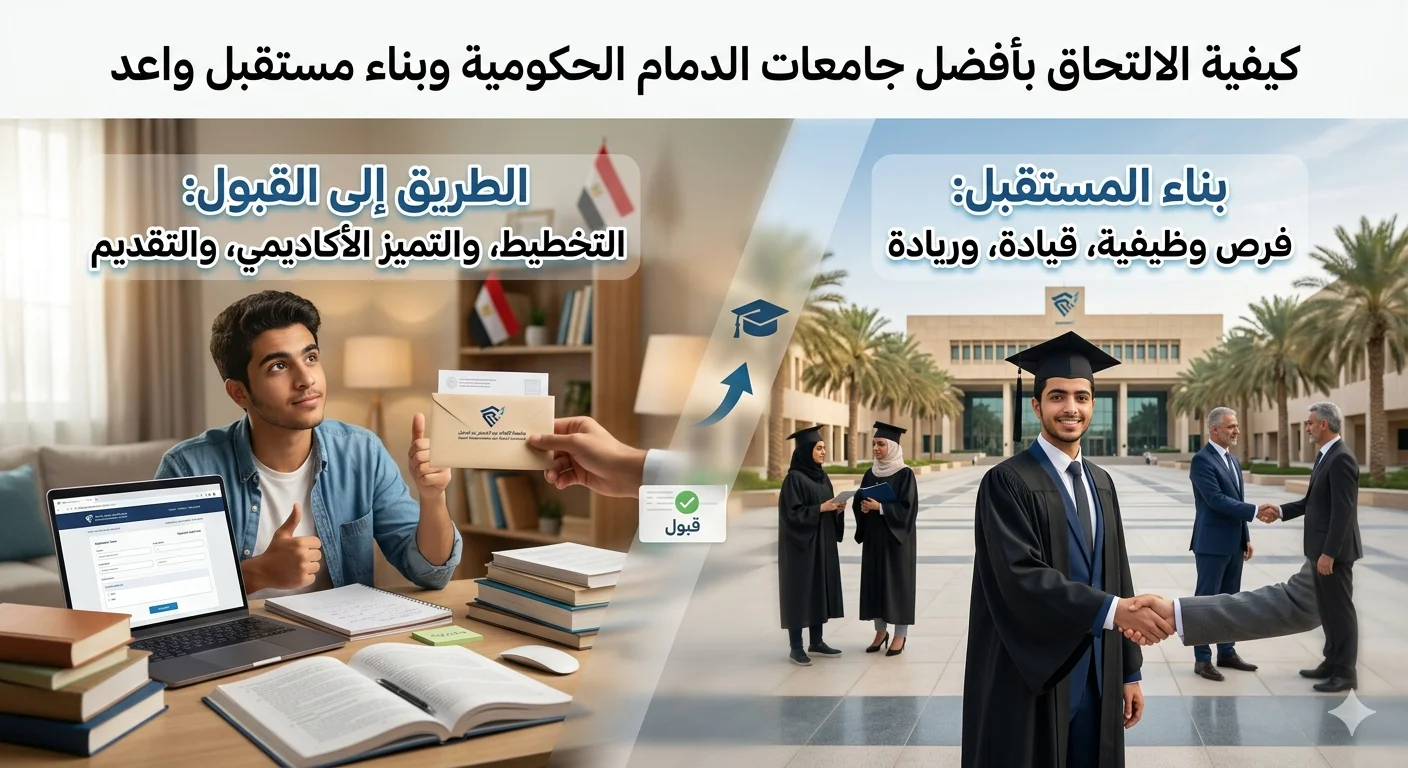أهمية الدراسة في جامعات الدمام الحكومية أهمية الدراسة في جامعات الدمام الحكومية