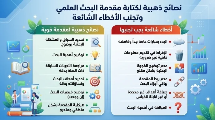 خمس نصائح ذهبية من توبرز لكتابة مقدمة بحث مميزة خمس نصائح ذهبية من توبرز لكتابة مقدمة بحث مميزة