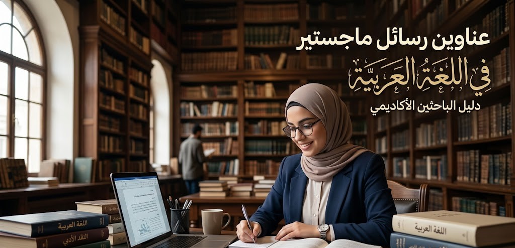 أمثلة لعناوين رسائل ماجستير في اللغة العربية أمثلة لعناوين رسائل ماجستير في اللغة العربية