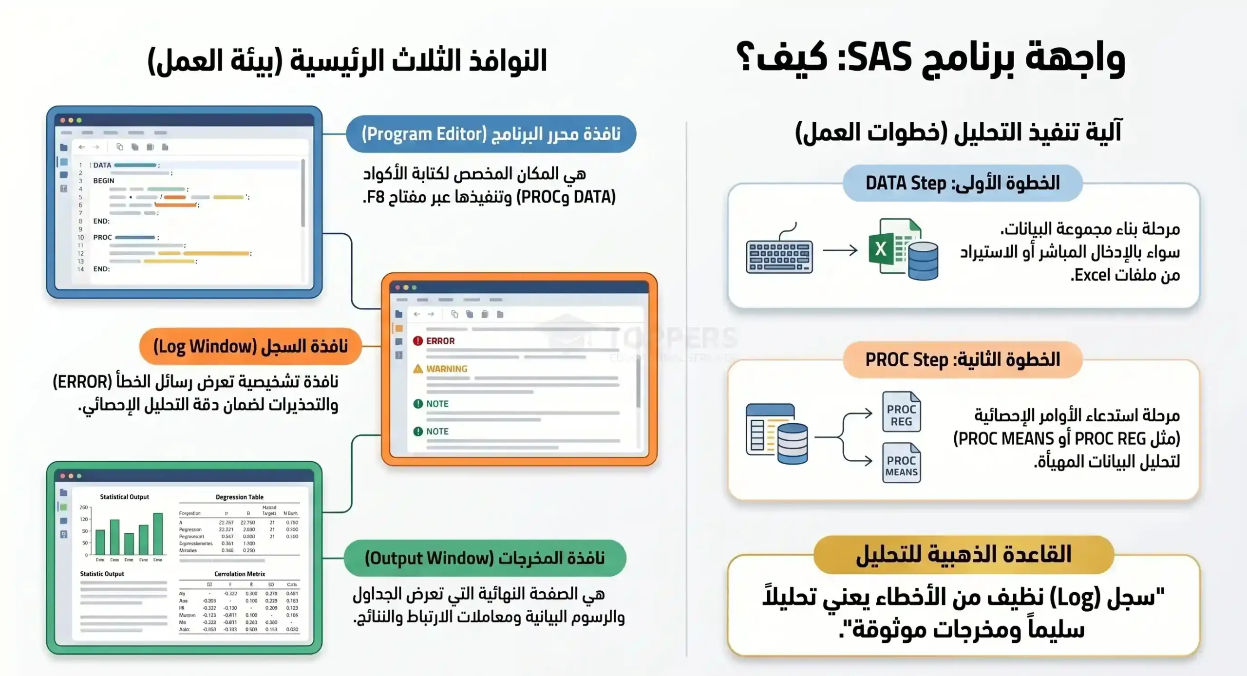 واجهة برنامج SAS — كيف تعمل؟ واجهة برنامج SAS — كيف تعمل؟