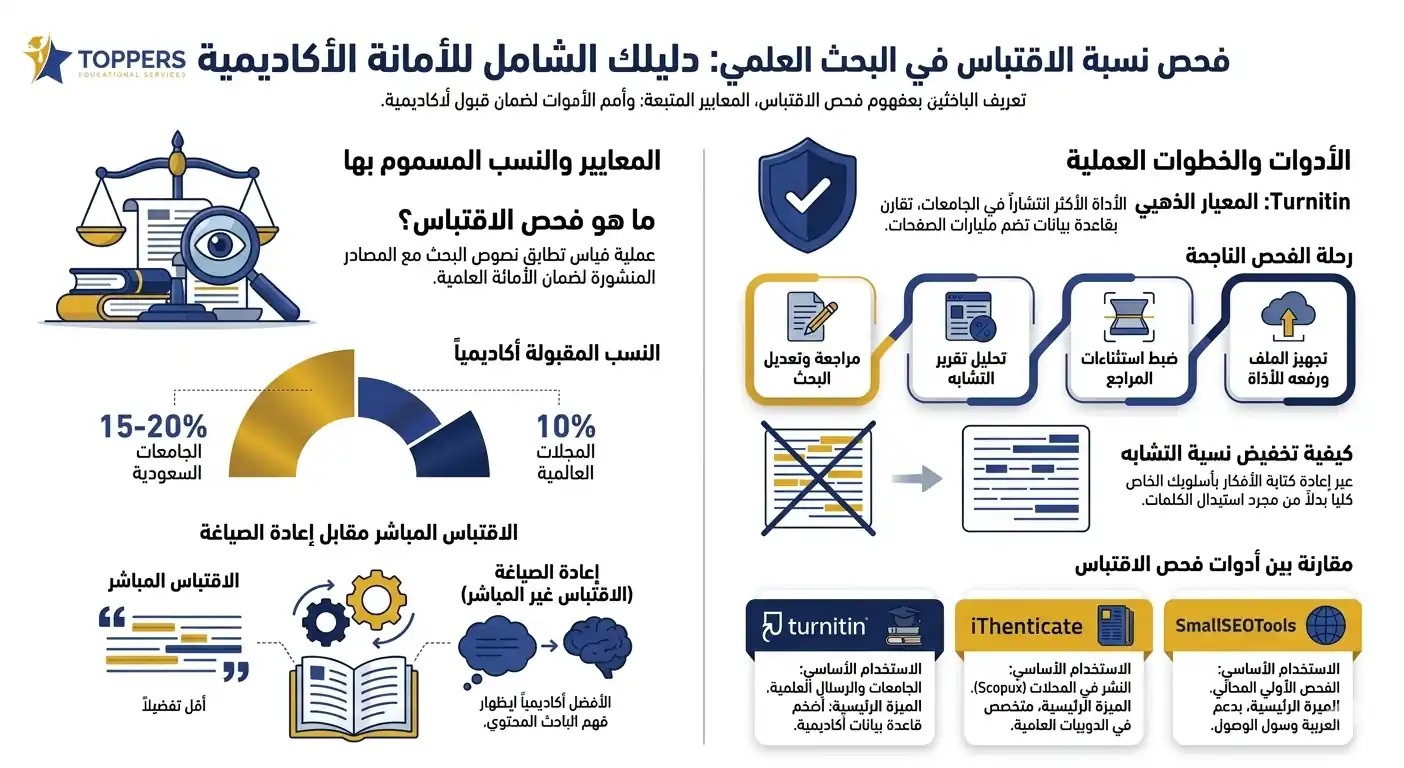 ما هو فحص نسبة الاقتباس في البحث العلمي؟ ما هو فحص نسبة الاقتباس في البحث العلمي؟